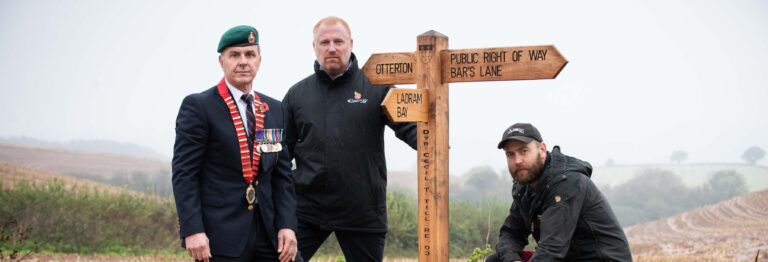 Memorial waymarkers honour Devon village’s First World War heroes