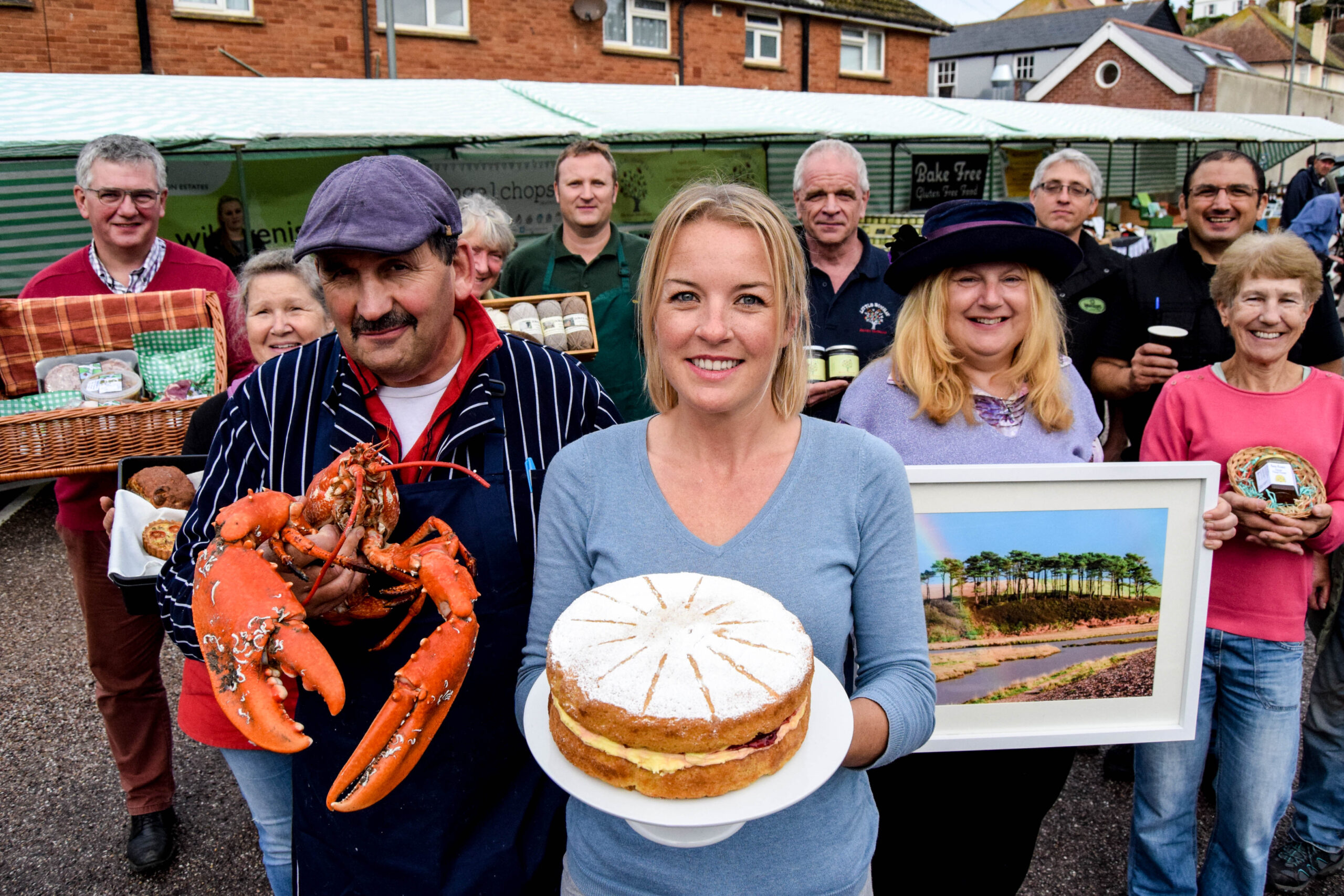 Budleigh Salterton Farmers Market stallholders