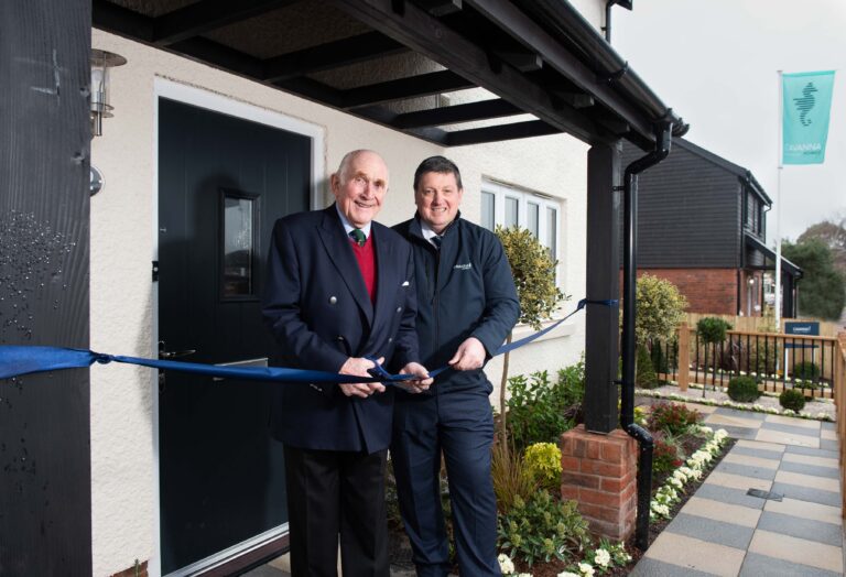 Show home opening marks a new community of homes in East Devon