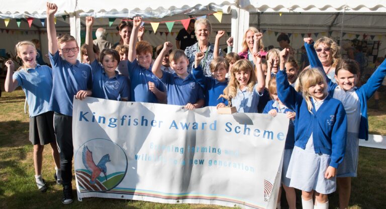 Otterton Primary School is named East Devon winner of this year’s Kingfisher Award Scheme
