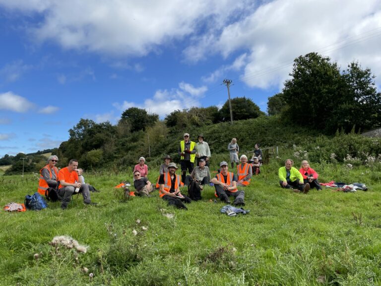 Conservation Volunteers Unite to Tackle Invasive Species in the Otter Valley