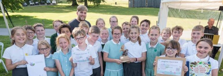St Joseph’s Catholic Primary School is named East Devon winner of Kingfisher Award Scheme