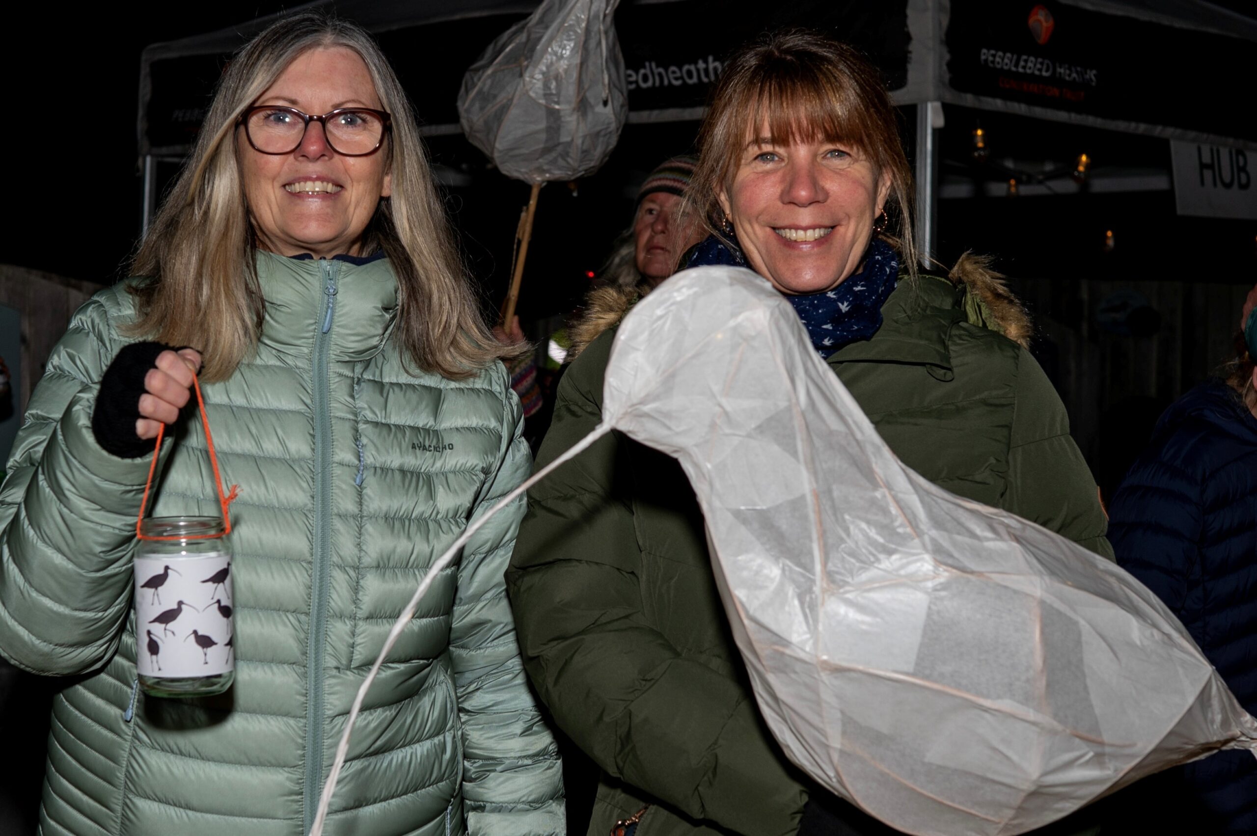 Reclaim the Night Walk 2025 Fi and friend